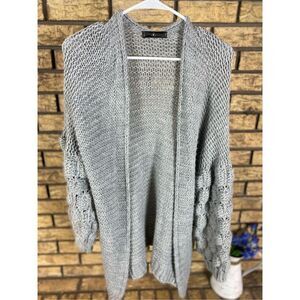 Misguided Bubble Sleeve Knit Cardigan‎